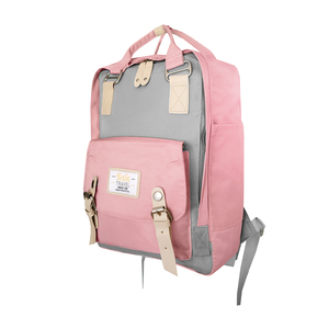 Pink/grey large SSK TRAVEL backpack