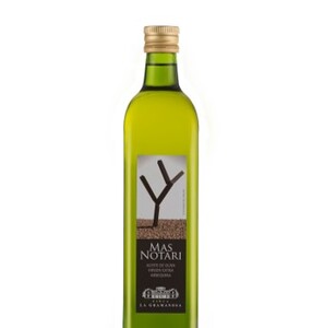 Aceite AOVE Mas notari arbequina 500ml cuadrada Aceite AOVE Mas notari arbequina 500ml cuadrada