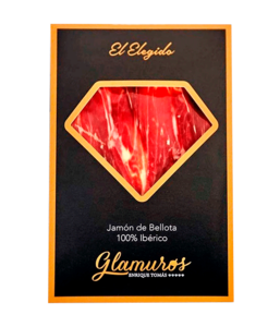 Bellota 100% Iberian ham Glamurós - 80 gr Bellota 100% Iberian ham Glamurós - 80 gr